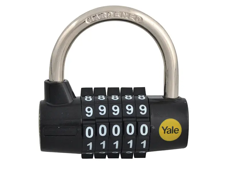 Yale Locks Regular Security Combination Padlock 48mm