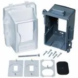 1GANG WEATHER RESISTANT POLYCABONATE BOX; Code Keeper: Additional Duty