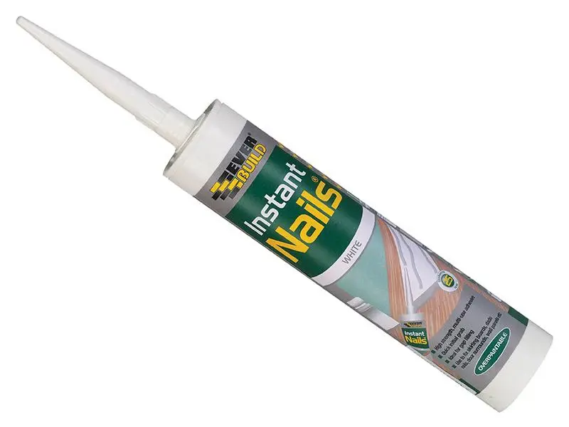 Everbuild Instant Nails High Strength Rapid Grab Panel Adhesive 290ml (Pack 2)