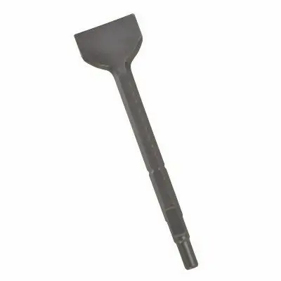 Bosch 1-1/2 Inches x 12 Inches Scaling Chisel Tool Round Hex/Spline Hammer Steel, 3618630547