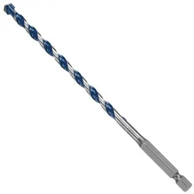 Bosch 1/4 Inches x 6 Inches BlueGranite Turbo™ Carbide Hammer Cordless Drill Bit, 2610045808