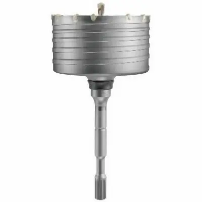 Bosch 5 Inches x 12 Inches Spline Rotary Dead Blow Hammer Core Bit Wave Design, 2608587450