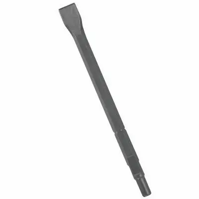 Bosch 20 pieces 1 Inches x 12 Inches Flat Chisel Tool Round Hex/Spline Hammer Steel, 2610952280