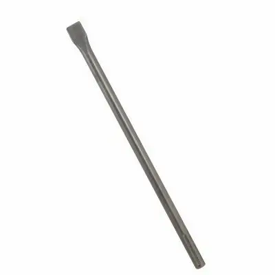 Bosch 10 pieces 1 Inches x 18 Inches Flat Wood Chisel SDS-max® Claw Hammer Steel, 2610952287