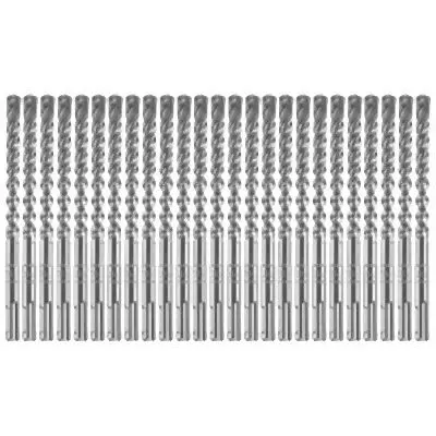 Bosch 25 pieces 3/8 Inches x 4 Inches x 6 Inches SDS-plus® Bulldog™ Xtreme Carbide Rotary Hammer Drill Bits, 2610021611