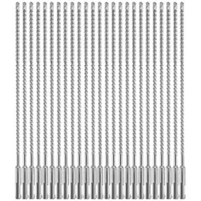 Bosch 25 pieces 1/4 Inches x 10 Inches x 12 Inches SDS-plus® Bulldog™ Xtreme Carbide Rotary Hammer Drill Bits, 2610021606