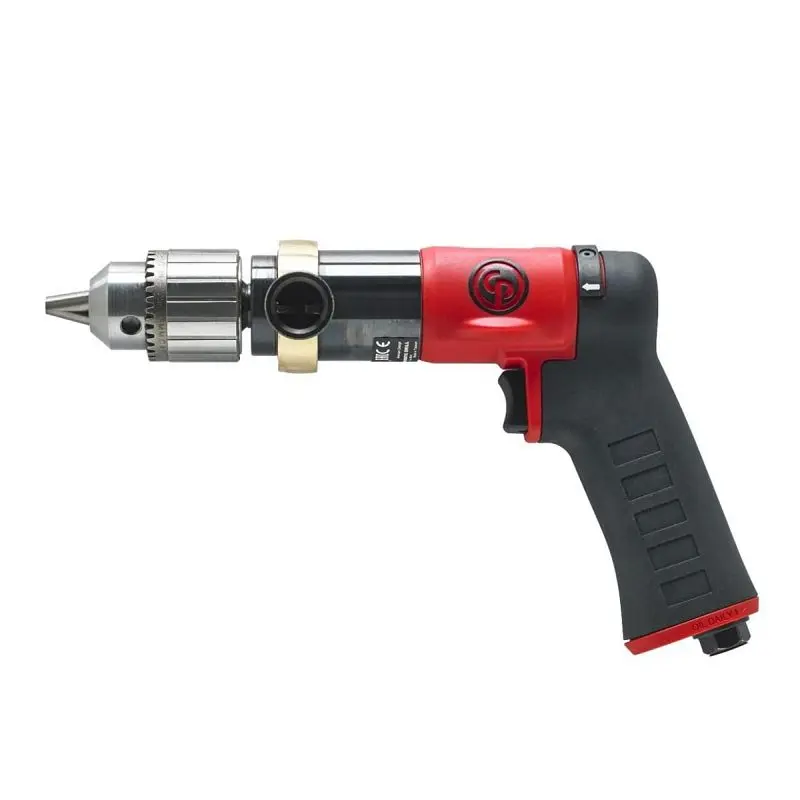 Stylishago Lightweight Pneumatic Reversible 3/8" Keyless Drill, 8941097920 Chicago Pneumatic
