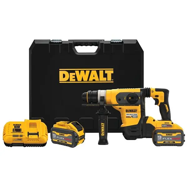 DeWalt 60V Max 1-1/4" Brushless SDS Plus Rotary Sledge Hammer Kit, DCH416X2