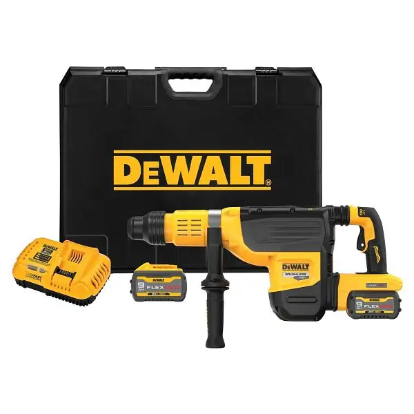 DeWalt Adjustable 60V Max 2" Brushless SDS Max Combination Rotary Ball Peen Hammer Kit, DCH775X2