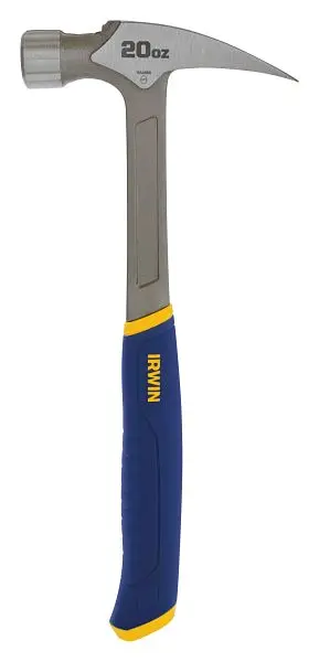 Irwin Hi-Vis 20 oz Steel General Purpose Ball Peen Hammer, 1954888 Irwin Tools