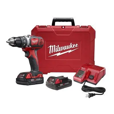 Milwaukee M18 Comp 1/2" Drill Driver (2) Battery Kit, 2606-22CT