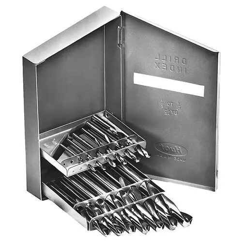 STM Solid 15pc Jobber Length H.S.S. Fractional Drill Set, 113849