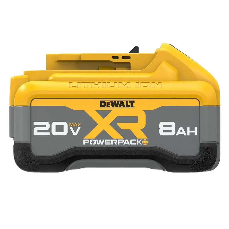 DEWALT 20V MAX* XR POWERPACK DCB2108 Battery Pack, 20 V Battery, 8 Ah