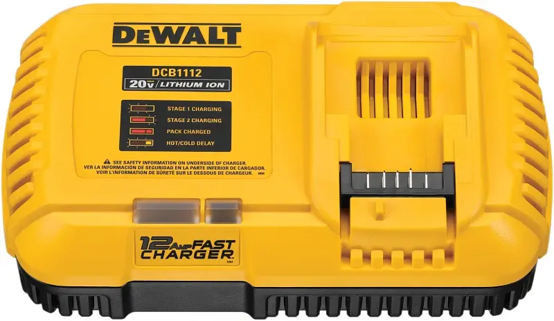 DEWALT DCB1112 Speedy Charger, 120 V Input, Battery Included: No