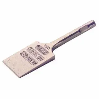 Ampco Grip Securety Tools Pneumatic Scaling Mortise Chisels, 2 x 7 3/4 Power Chisel Bit, 1/2 Hex, CS-25-ST Ampco Safety Tools