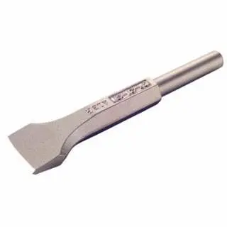 Ampco Securety Tools Pneumatic Scaling Chisels, 2 1/2in x 3in x 9in Power Chisel Bit, 0.68in Round, CP-22-ST Ampco Safety ...