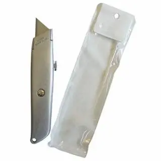 ANCHOR Brand Retractable Blade Functionality Knives, 7 , Retractable Spring Steel Blade, Zinc Die-Cast Alloy, 12 per Box, ...