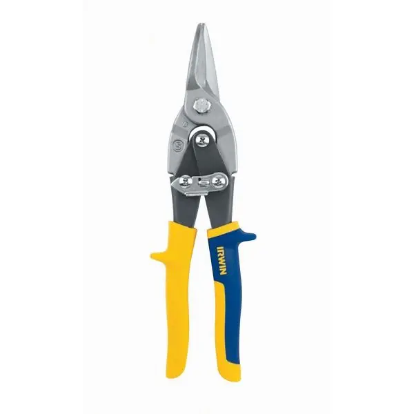 Irwin 103 Straight/Wide Curve Cut Compound Capitalize Aviation Snips, 2073113 Irwin Tools