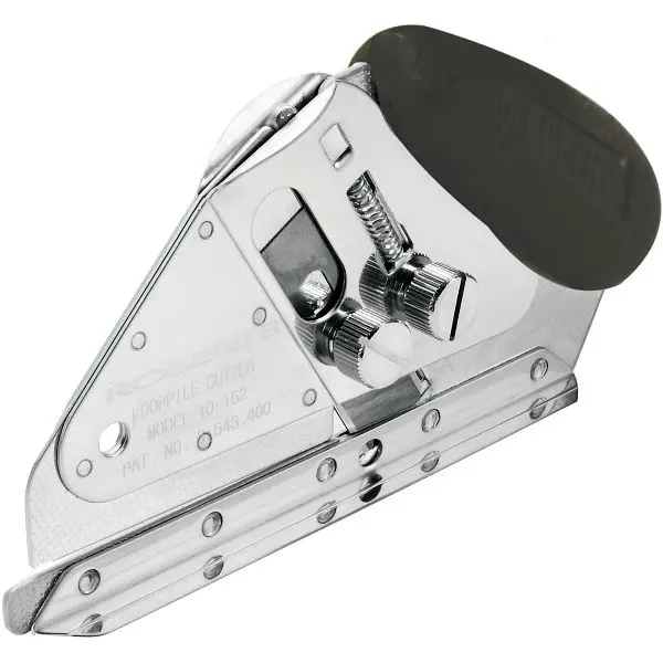 Roberts Serrated Golden Touch Loop Pile Cutter, classic handle, 2 Blades, 6 Pieces, 10-152GT
