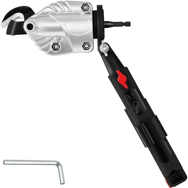 VEVOR Metal Cutter Drill Attachment, Metal Shears Attachment 360 Degree Pivoting Head, QDTJQJJQT08MM4OT5V0