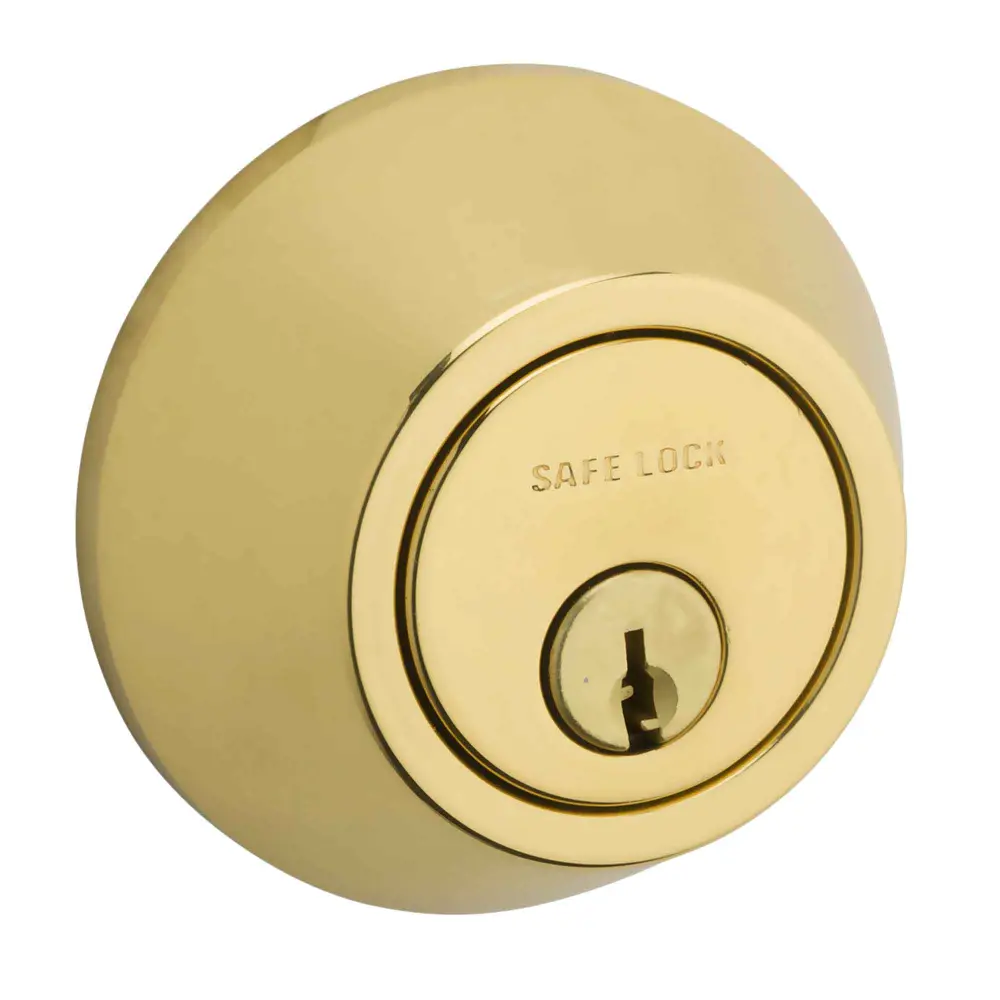 Safe Lock Deadbolt, Bright Warm alloy Complete Lock Set