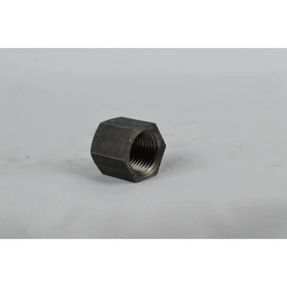 1-1/4" DOMESTIC CHARCOAL MALLEABLE IRON CAP-USA