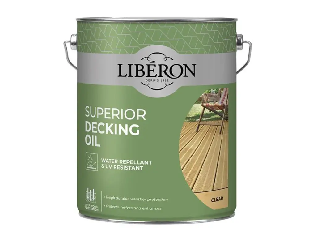 Liberon Superior Decking Oil Glass-like 5 Litre