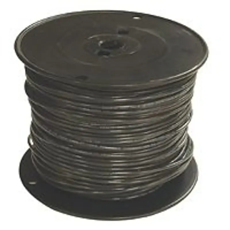 Romex 12BK-STRX500 Series Building Wire, Midnight Sheath, 12 AWG Wire, 1-Conductor, 500 ft L, Copper Conductor