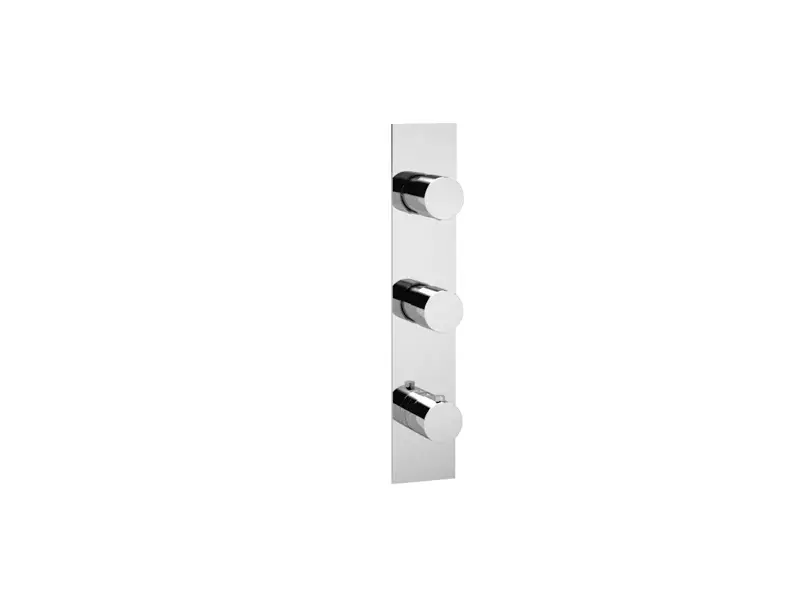Pepe All-purpose 3 Handle 2 Outlet & Versobox - Chrome