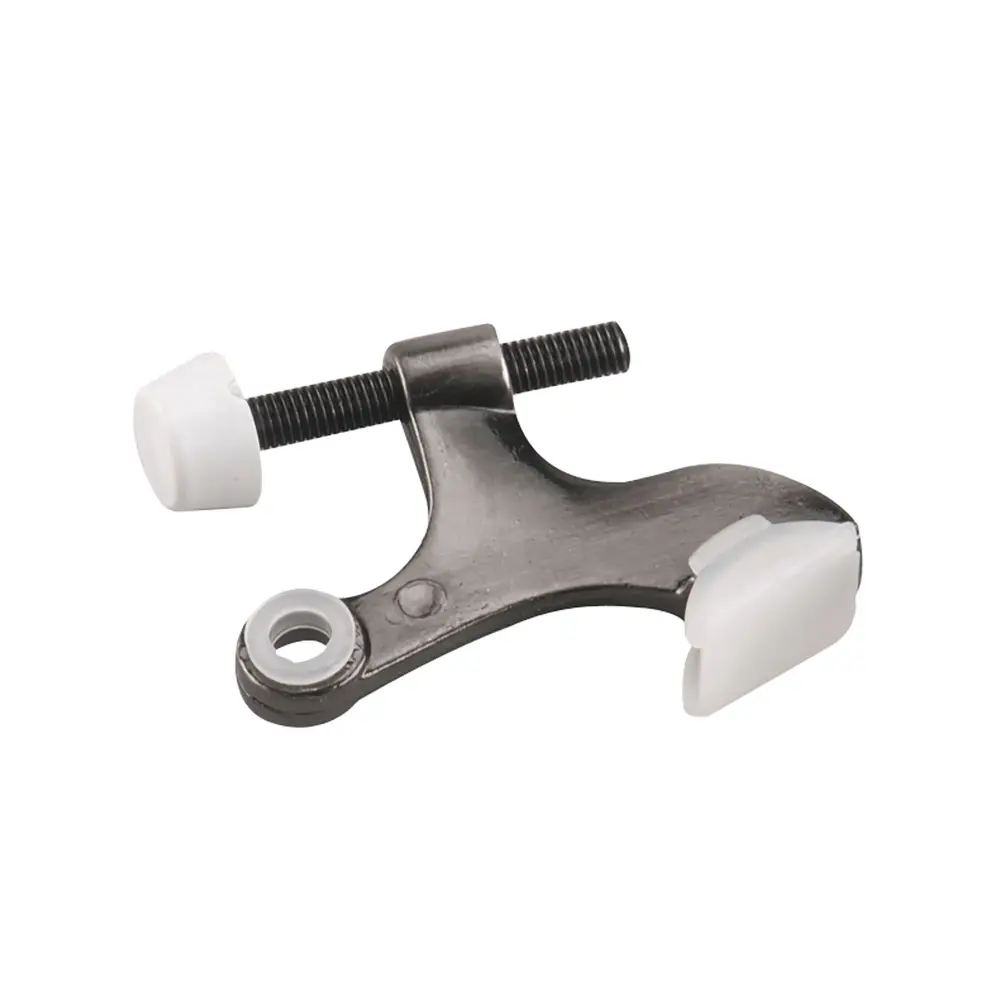 Heavy-Duty Hinge Pin Door Stop, Antique Nickel