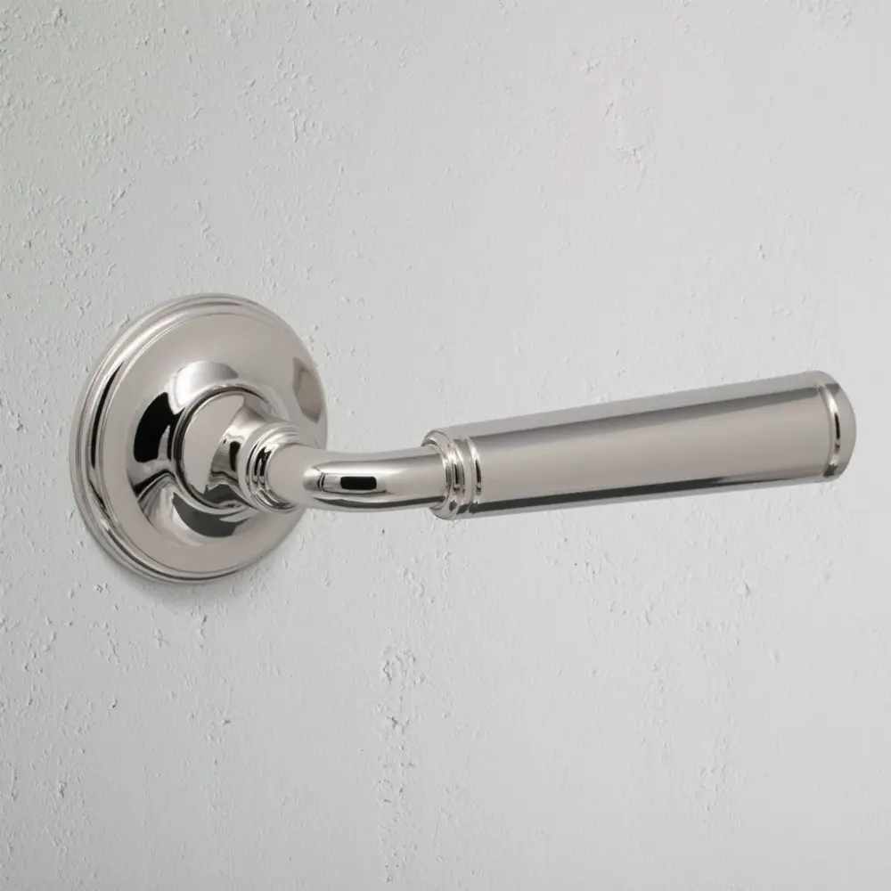 OEM Replacement Digby Fixed Door Handle - Glossy Nickel