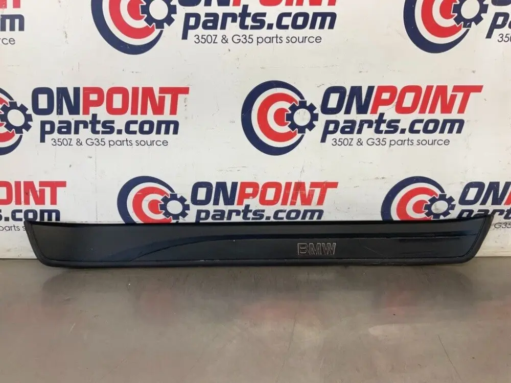 Privacy Lock 2006 BMW 330i E90 Passenger Right Front Door Threshold Kick Plate OEM 12BF1E7