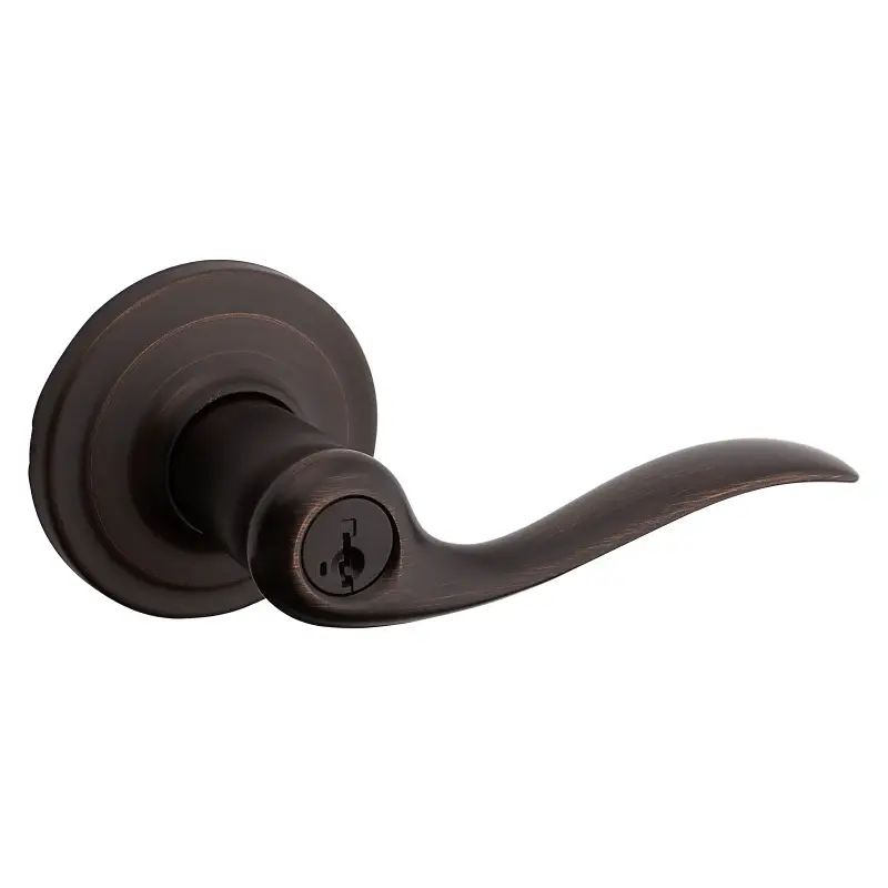 Kwikset Signature Series 740TNL 11PSMTCP Entry Lever, Venetian Bronze, Spelter, Residential, 2-3/32 Projection