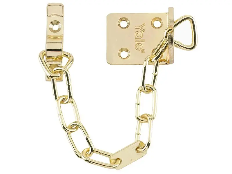Yale Locks Ws6 Security Door Chain - Electro Warm alloy Finish