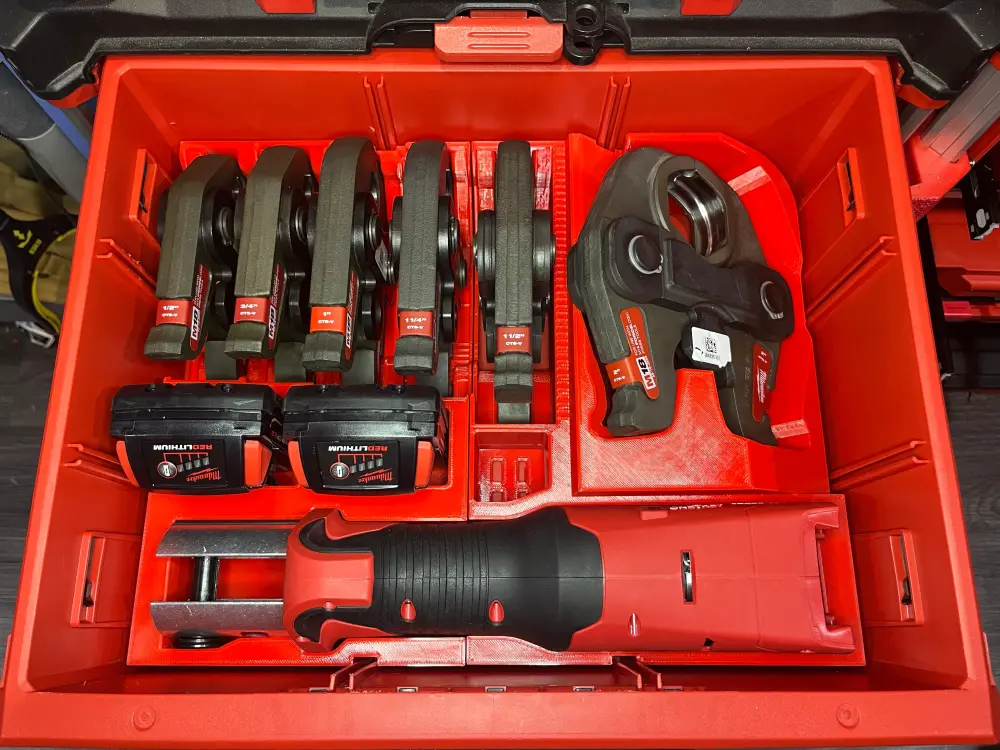 Packout Multi-Depth Drawer Inserts M18 Pro Press Jaws (MPP18 D/3) Compatible All Major Brands