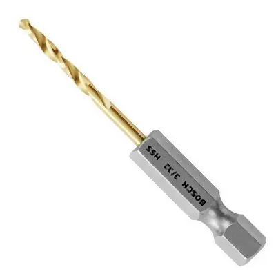 Bosch 3/32 Inches Titanium Boring Tool Bit, 2610036901
