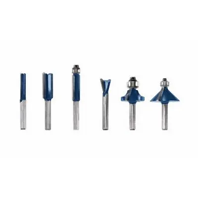Bosch 6pc Multi-Purpose Set 1/4 .-Shank, 2610032483