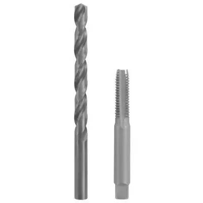 Bosch Ergonomic 3/8 - 16 Plug Tap and 5/16 Inches Drill Bit Combo Set, 2610048442