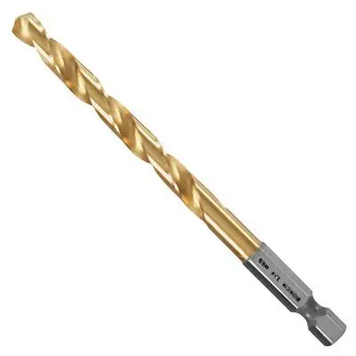 Bosch 1/4 Inches Titanium Alloy Power Drill Bits, 2610037046