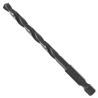 Bosch 12 pieces 7/32 Inches Impact Tough™ Black Oxide Drill Bits, 2610037029