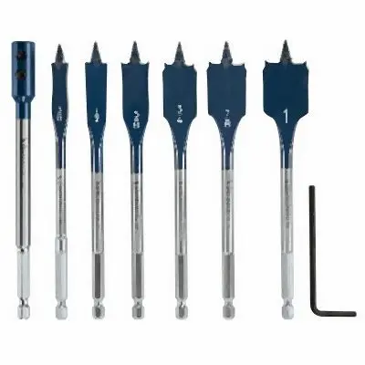Bosch 6 pieces Daredevil™ Quality Spade Bit Set Incorporates Extension, 2610958238