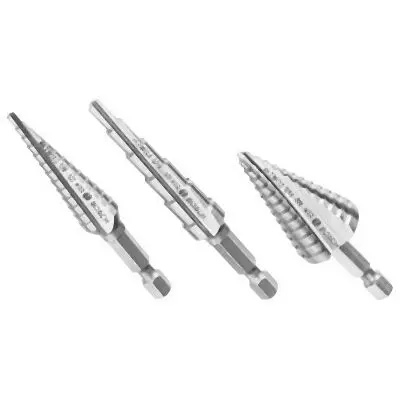 Bosch 3 pieces Turbo Step Rotary Drill Bit Set, 2610053381