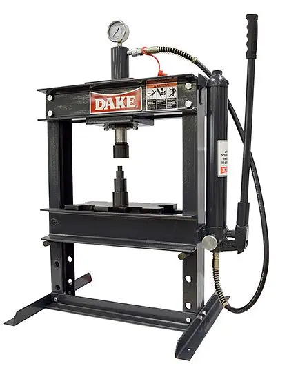 Dake Functionality Hydraulic Presses, Model B-10, 36" Height, 972200