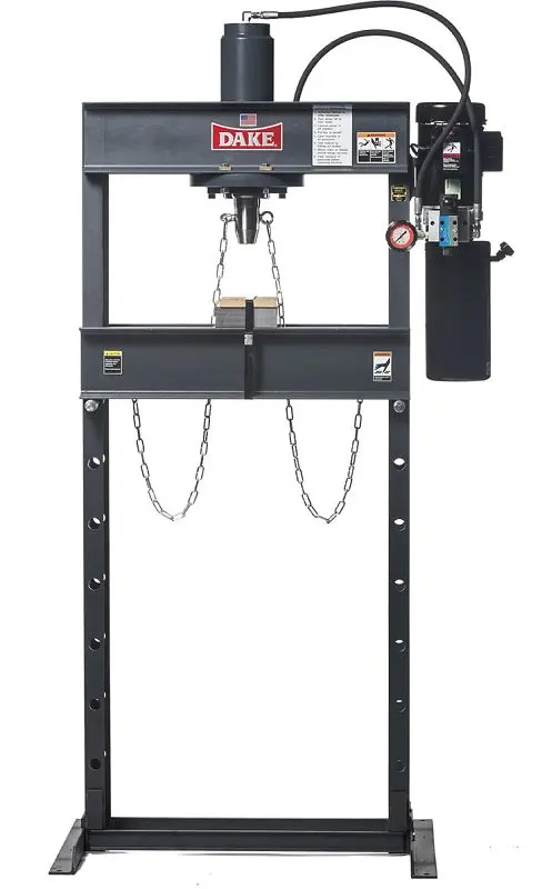 Dake Green Single Phase Dura-Presses, Model Force 25DA, 25 tons Capacity, 909215