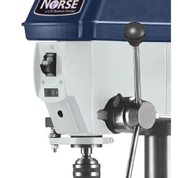 Palmgren 17" Step Pulley Floor Impact Drill Press 16-Speeds, 9680133