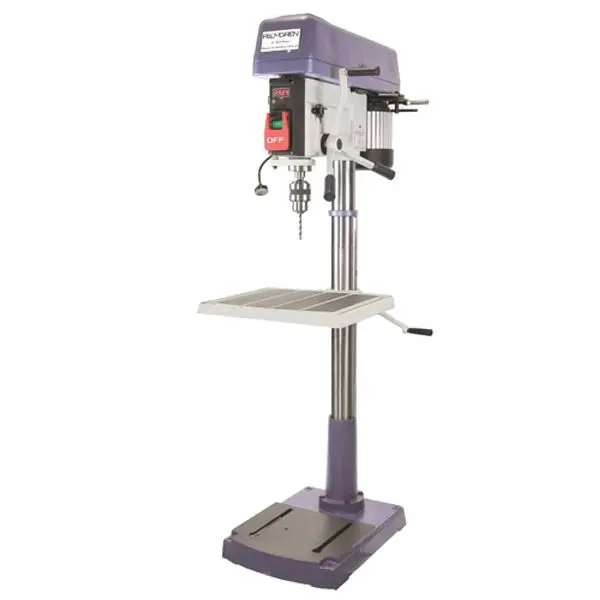 Palmgren 20" 16- Speed Floor step pulley 1PH drill press, 9680209