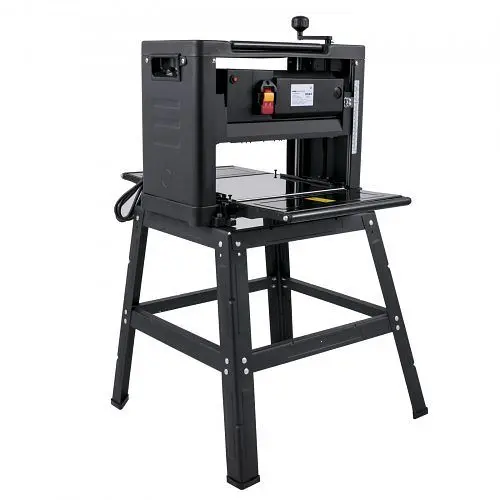 VEVOR 12.5-Inch Wood Planer Foldable Thickness Planer Woodworking 1500W Stand, YPJ12.5YC00000001V1