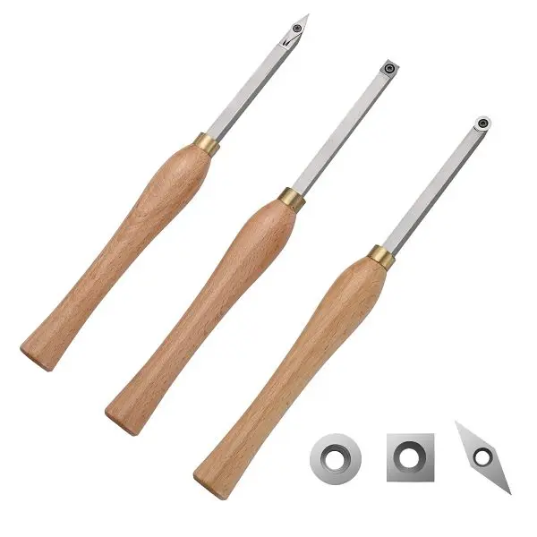 VEVOR Big Wood Lathe Chisel Set, 3 Pieces, MBMGCD3JYTSFY1V1VV0