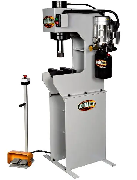 Woodward Industrial-Strength Fab Electric Hydraulic C-Frame Press, WFP25 Woodward Fab