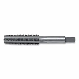 CLE-LINE Straight Flute Taper Chamfer Hand Tap, 3/4-16 UNF Tool Size, 4.25 OAL, 4 Flutes, C62089